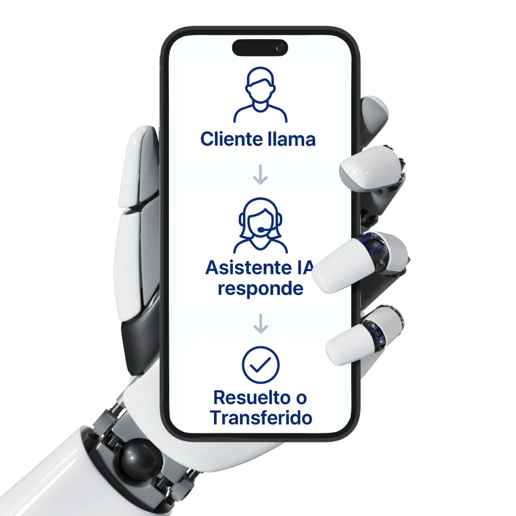 Asistente de llamadas con inteligencia artificial